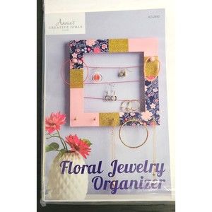 Annie’s Creative Girls Club Floral Jewelry Organizer ACG2890